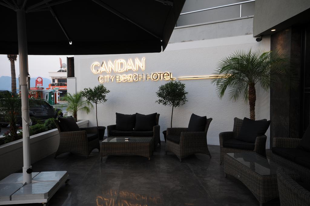 Candan Citybeach Hotel Marmaris Exteriör bild