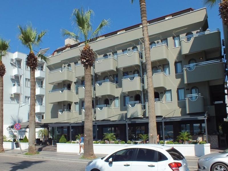 Candan Citybeach Hotel Marmaris Exteriör bild